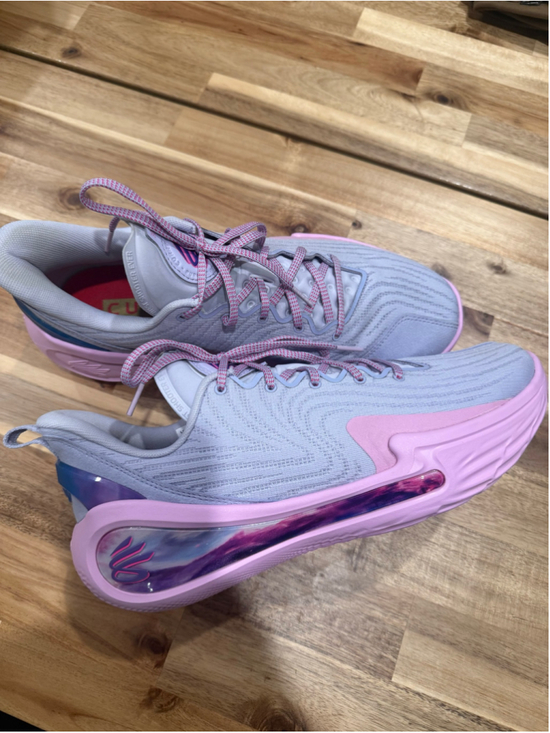 Under Armour Shoes - Men’s Under Armour Curry Athletic Shoes purple and Pink